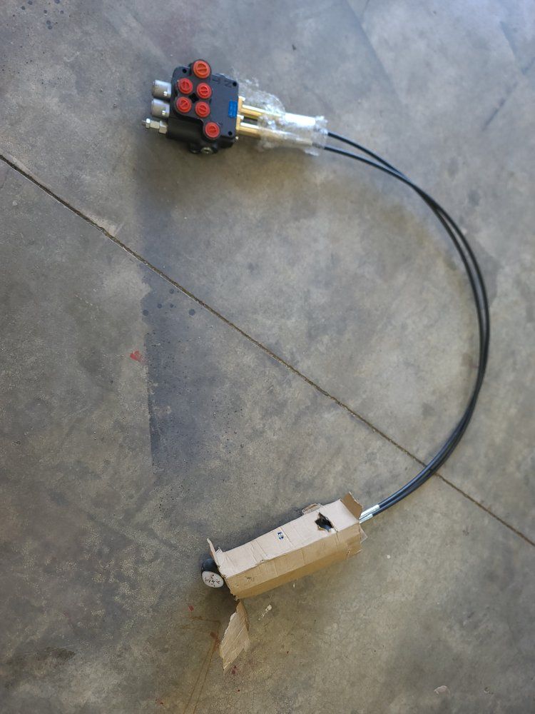Hydraulic Manual Directional Control Valve Kit for tractors, etc.