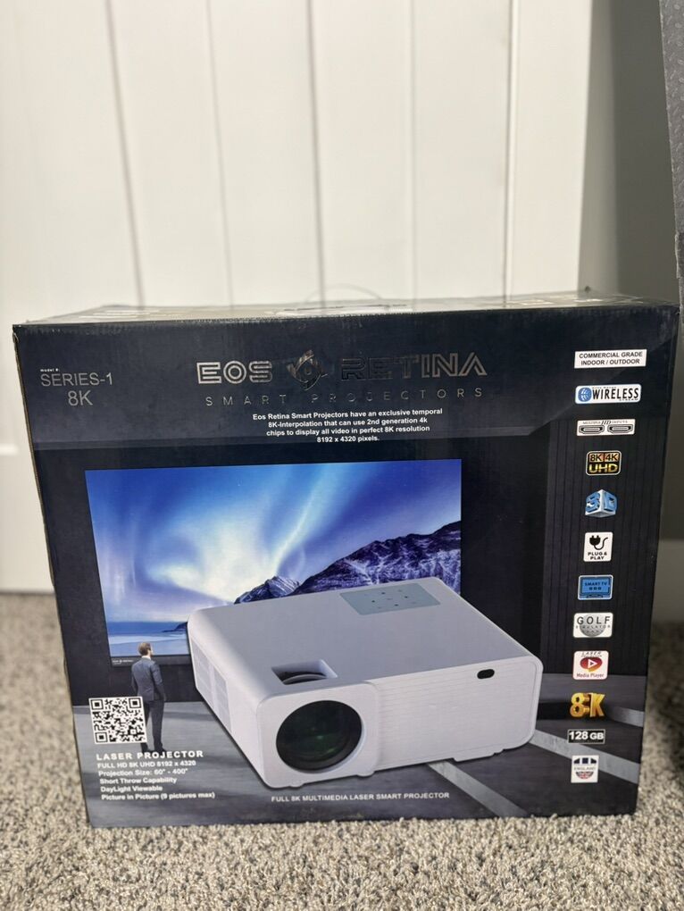 Projector with Screen Included