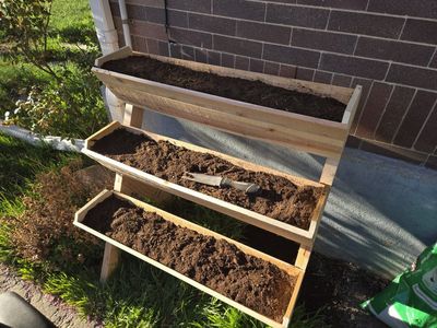 Planter Box with 3 Tiers