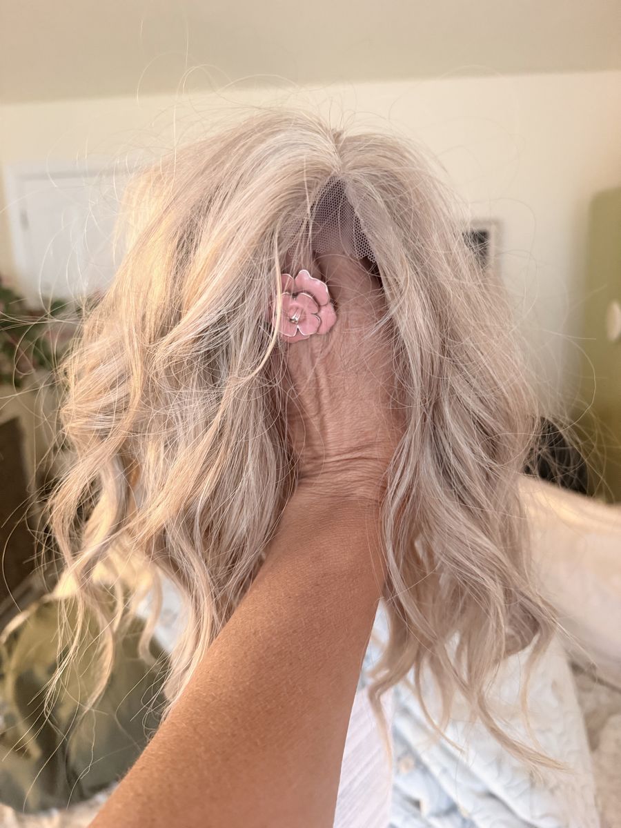 Blonde Wavy Lace Front Hairpiece Wig