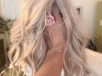 Blonde Wavy Lace Front Hairpiece Wig
