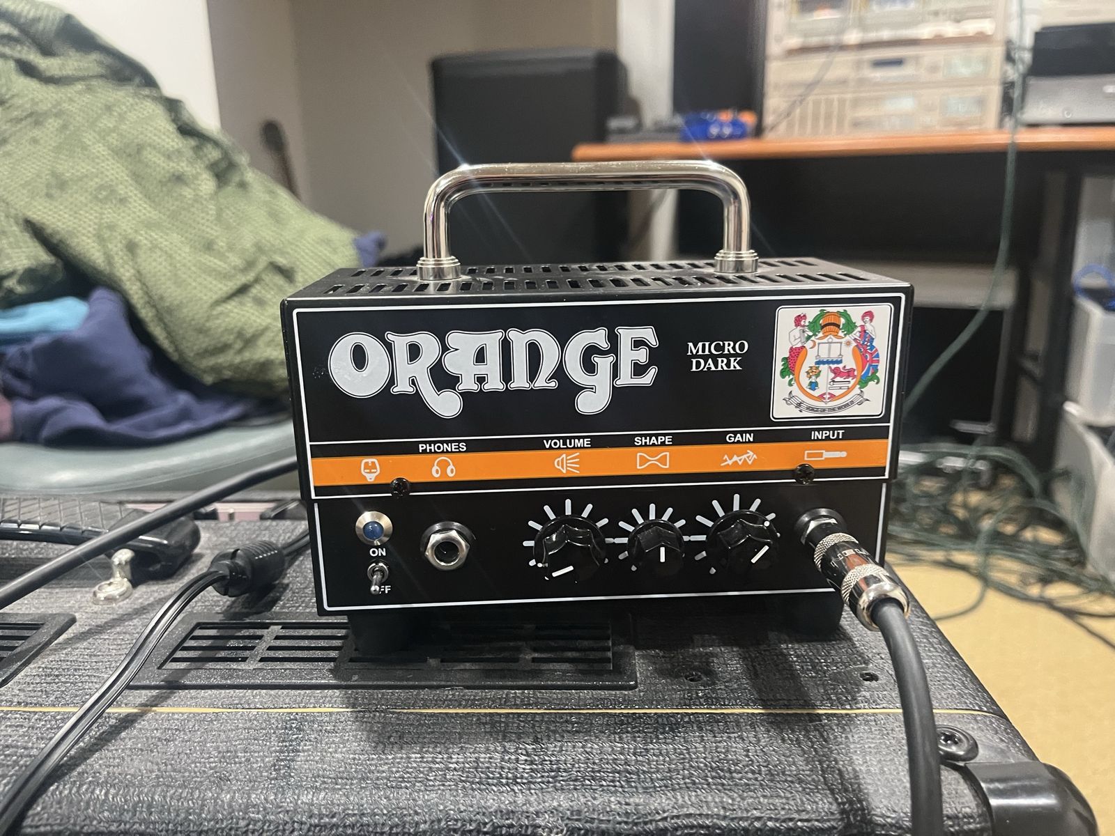 Orange Micro Dark Terror Mini Guitar Amp Head 20 Watts