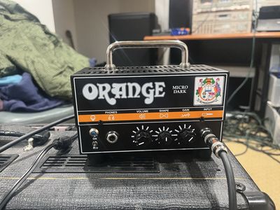 Orange Micro Dark Terror Mini Guitar Amp Head 20 Watts