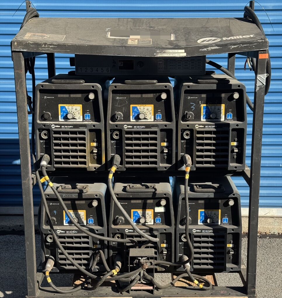 MILLER XMT 350 FIELDPRO 907730 ARCREACH AUTO-LINE 6-PACK RACK 907740