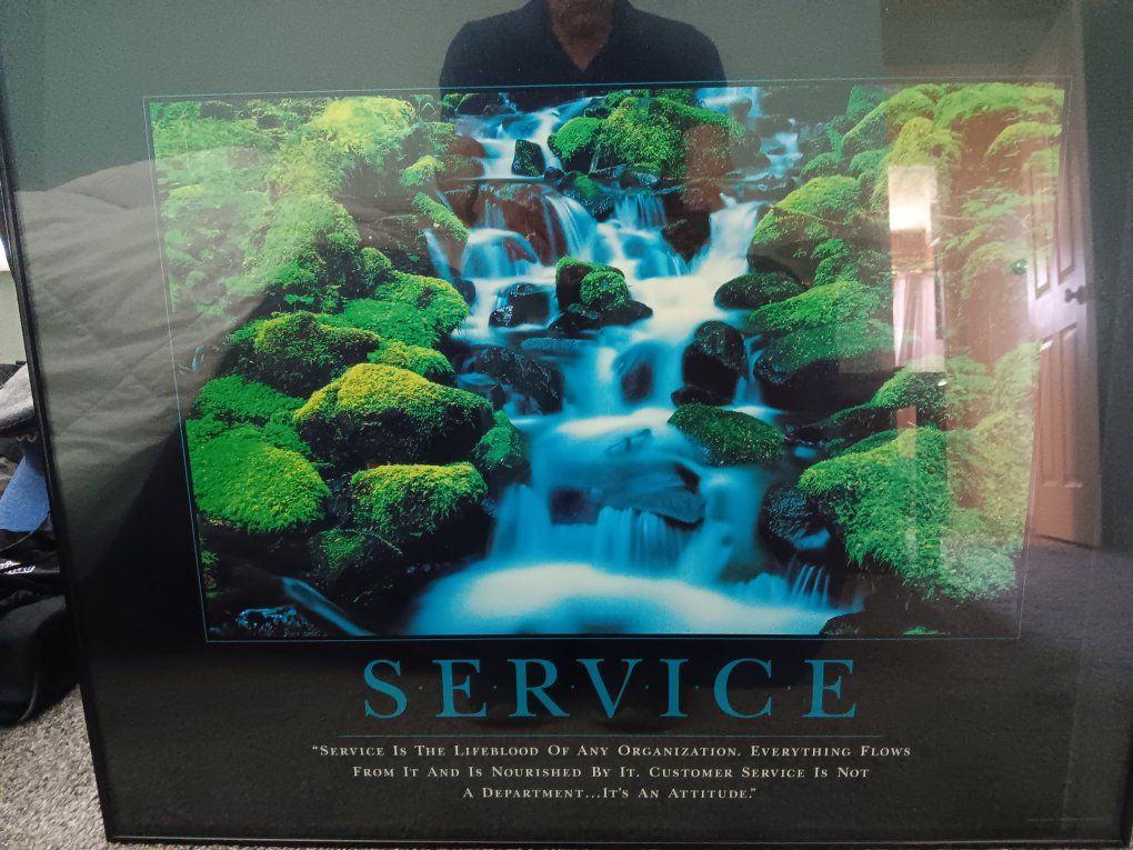 service motivational picture