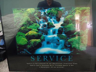 service motivational picture