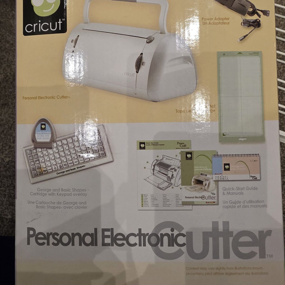 Cricut personal electronic cutter.