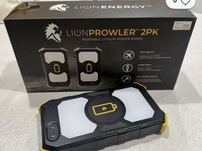 Lion Prowler 2 Pack Battery Power Banks