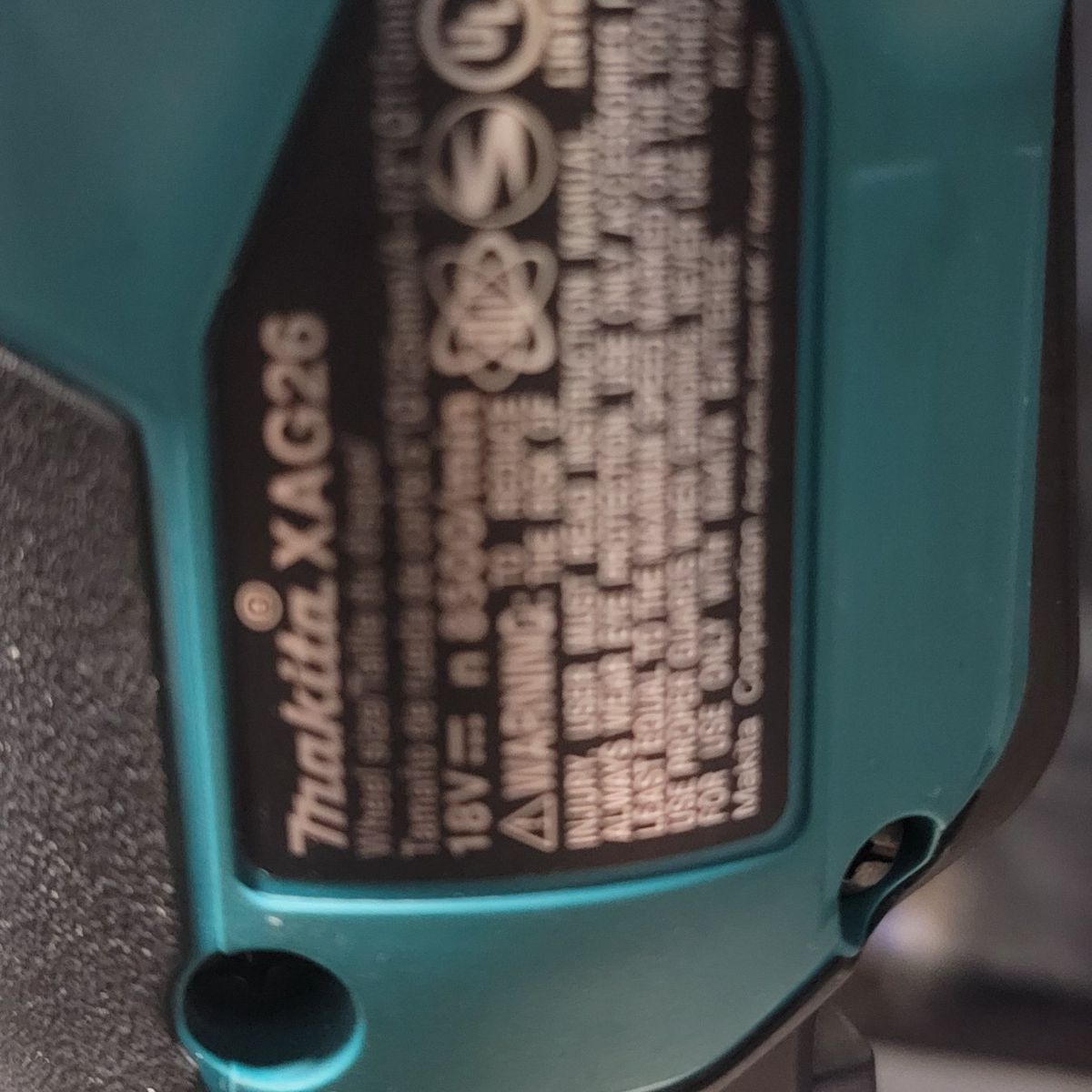 Brand New Cordless Makita Angle Grinder