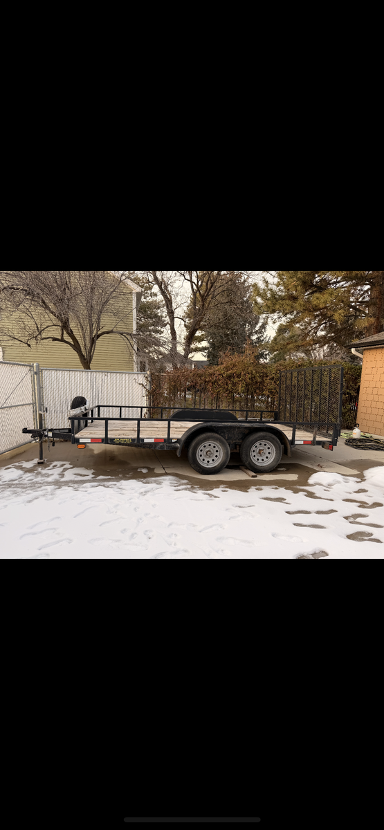 Big Bubbas 7 X 14 trailer