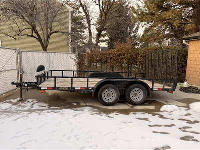 Big Bubbas 7 X 14 trailer