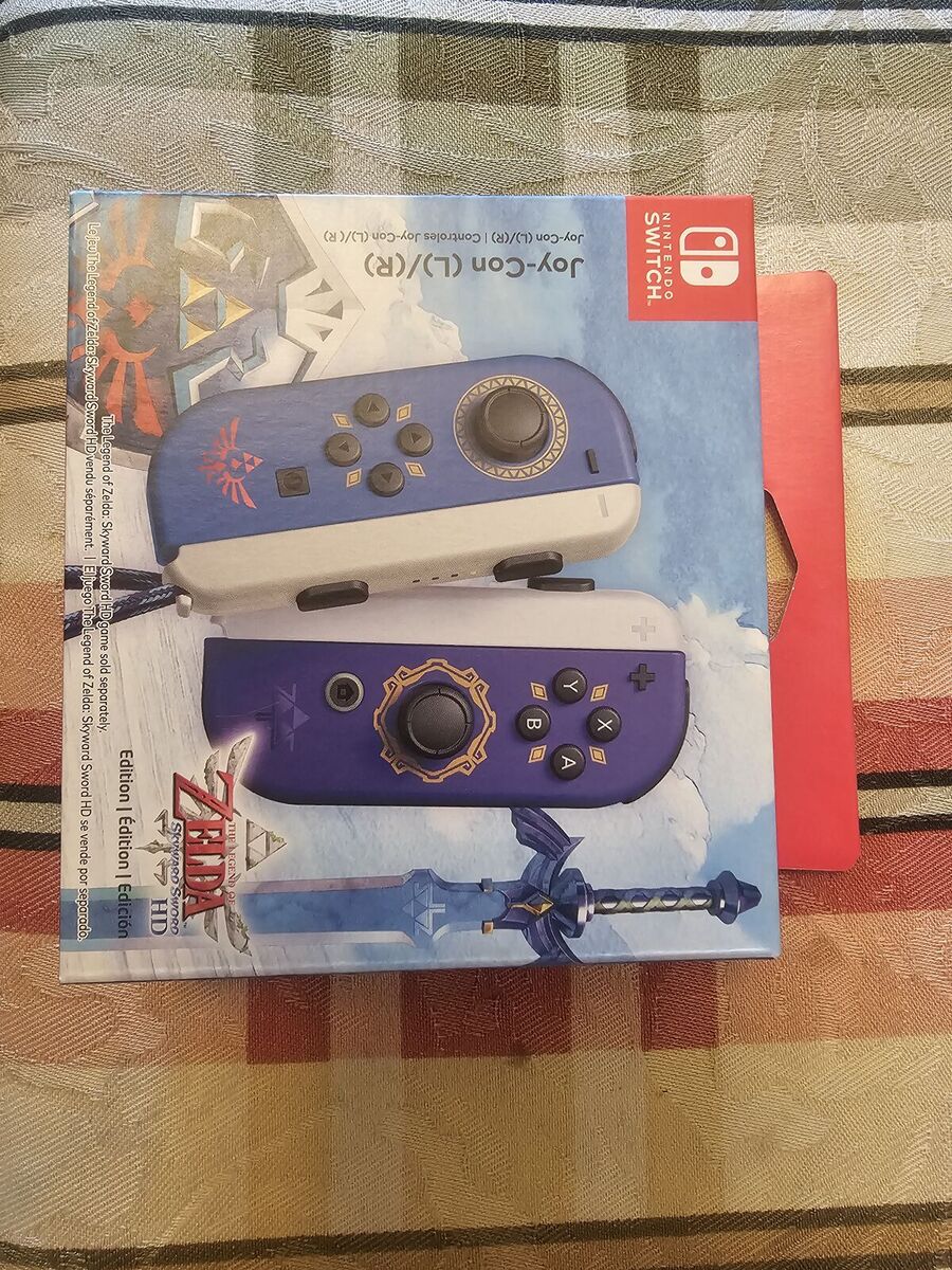 Nintendo Switch Joy-Con Legend of Zelda: Skyward Sword Edition, SEALED