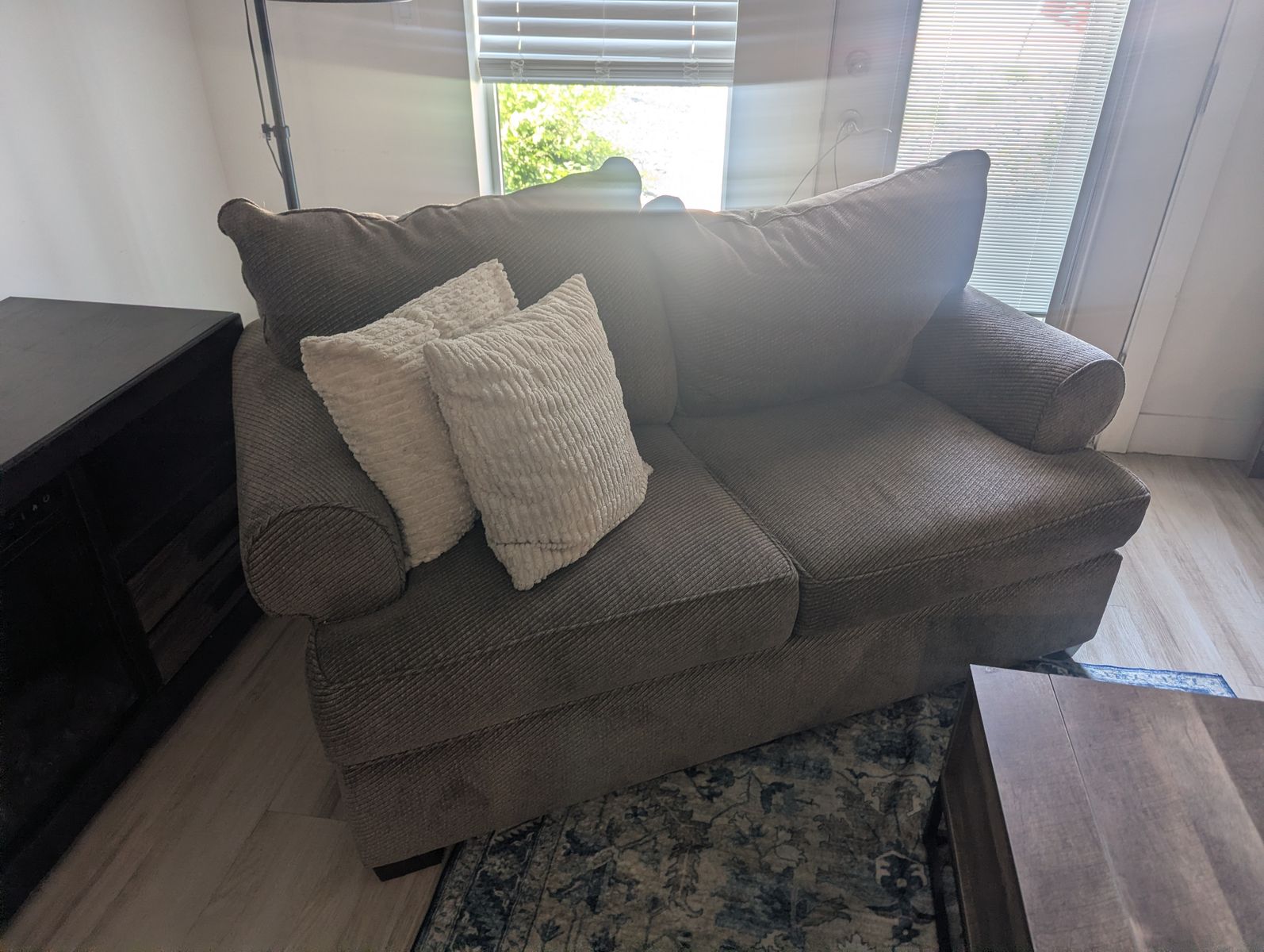 Couch and love seat