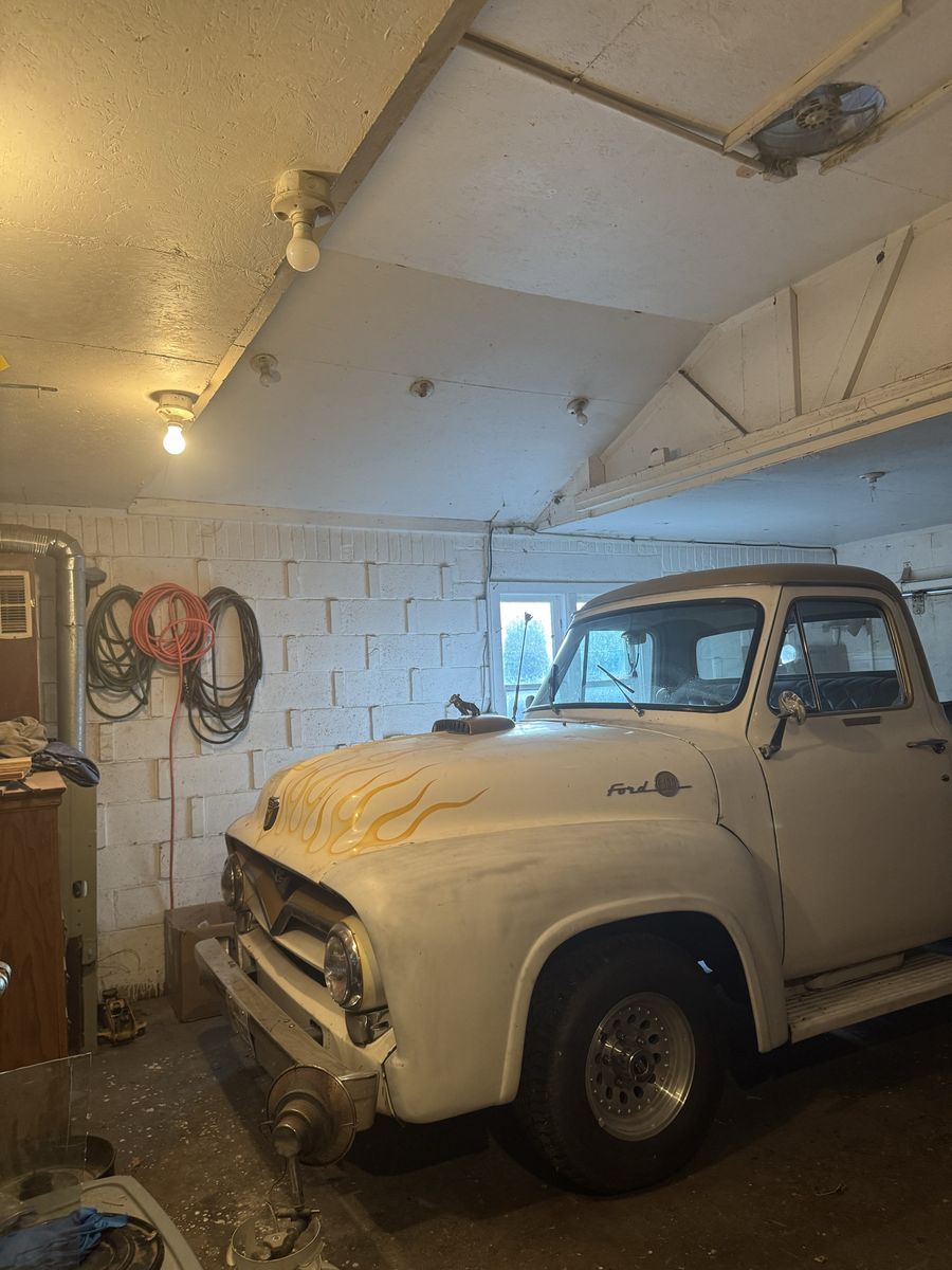 55 Ford F 100 Pick Up &  1963 Sm Travel Trailer