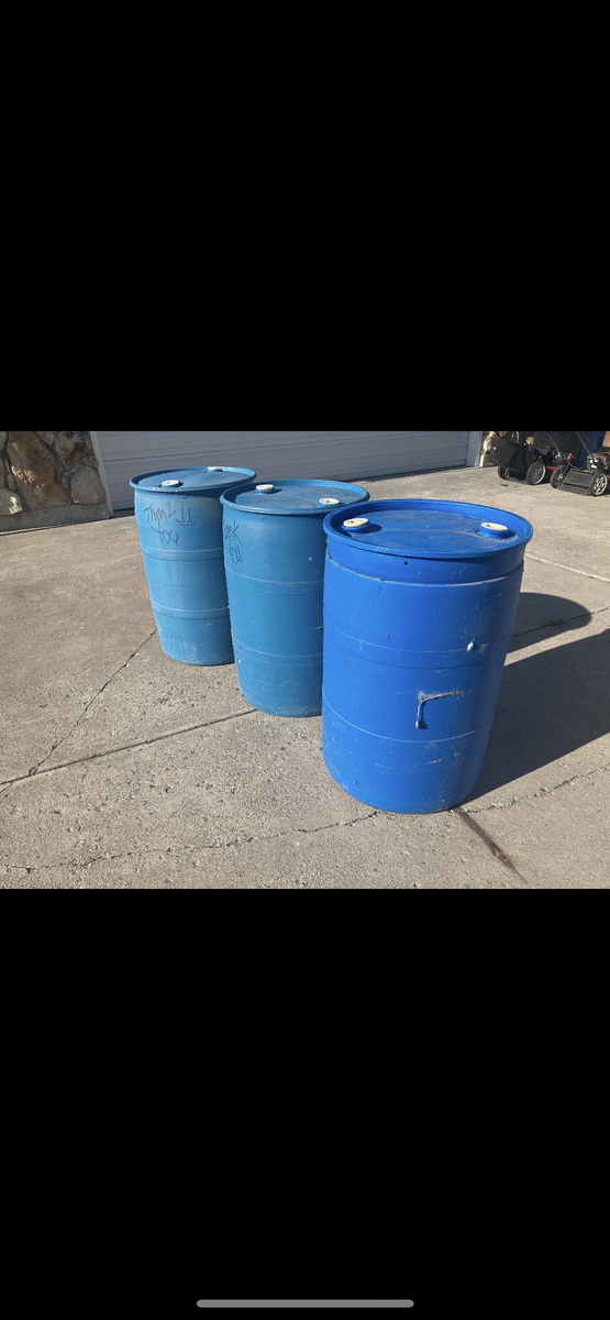 Storage barrels