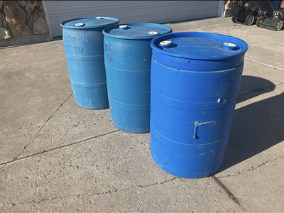 Storage barrels
