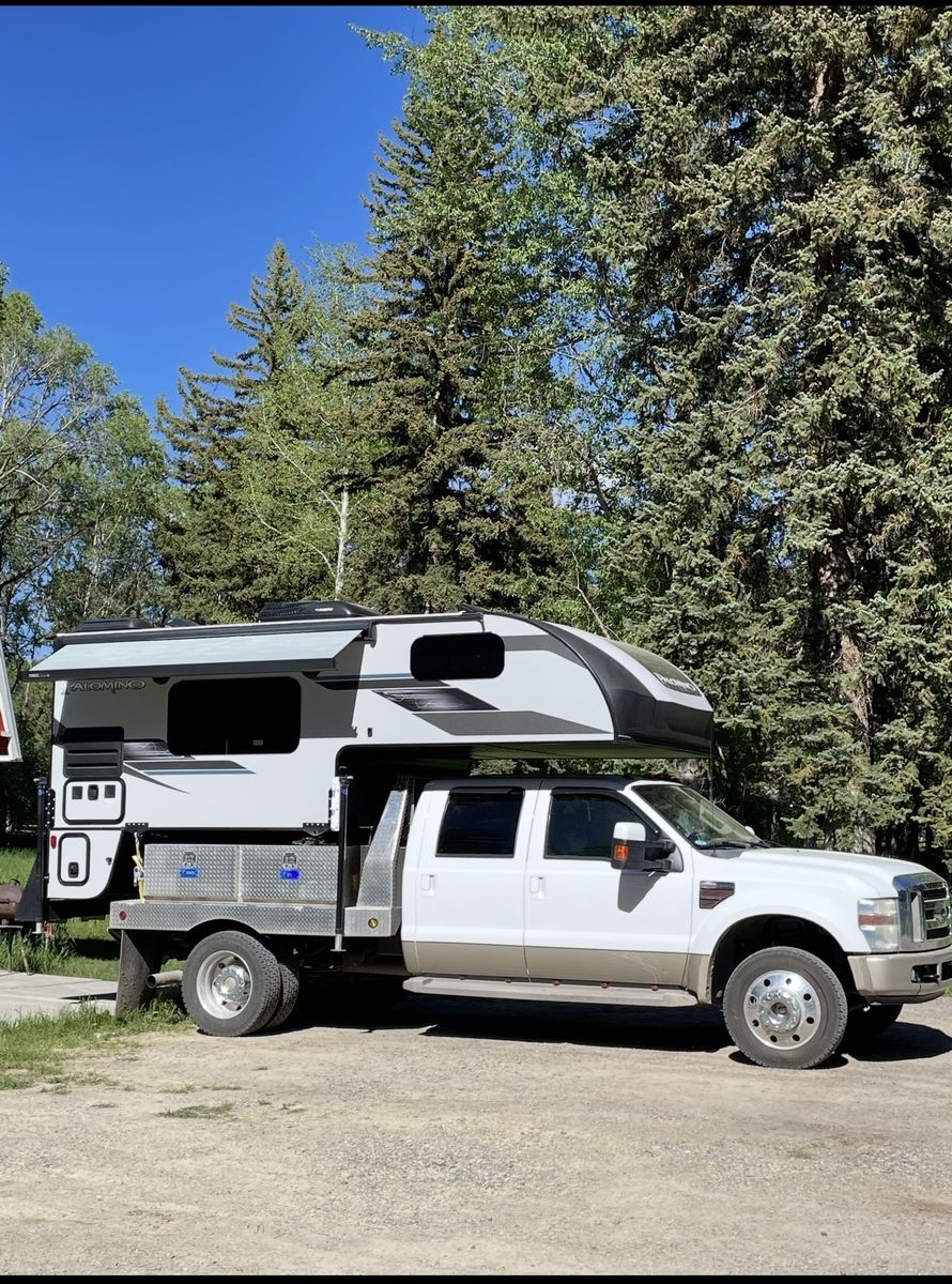 Palomino Truck Camper Loaded