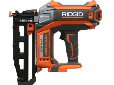 RIDGID 18V Brushless Cordless HYPERDRIVE Nailer