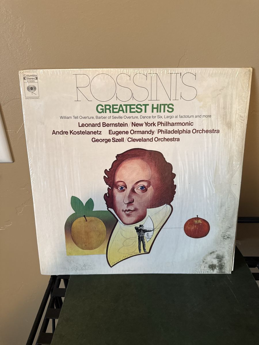 Rossini's Greatest Hits Vinyl LP - Columbia Masterworks