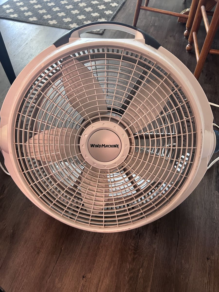 Lasko WindMachine Portable Floor Fan - Gray