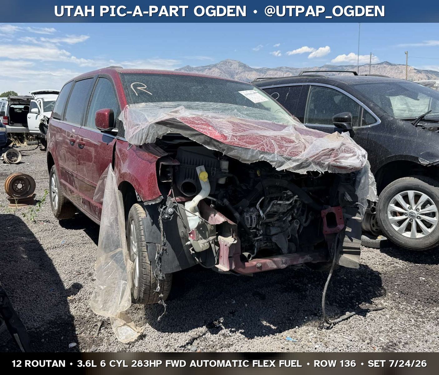 New Arrival - 2012 Volkswagen Routan Parts - UTPAP Ogden