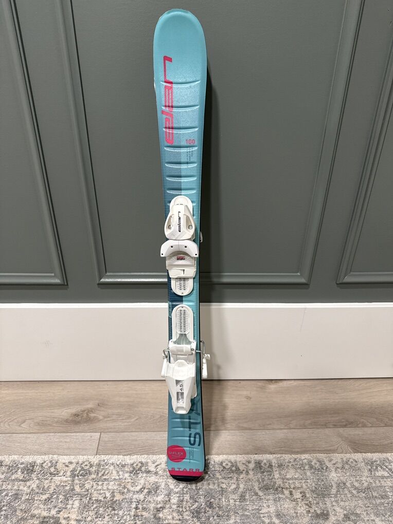 Elan Starr U-Flex 100 Downhill Skis Great