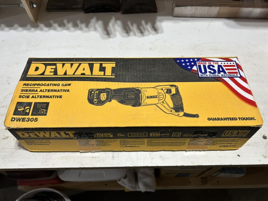 Dewalt Corded Sawzall