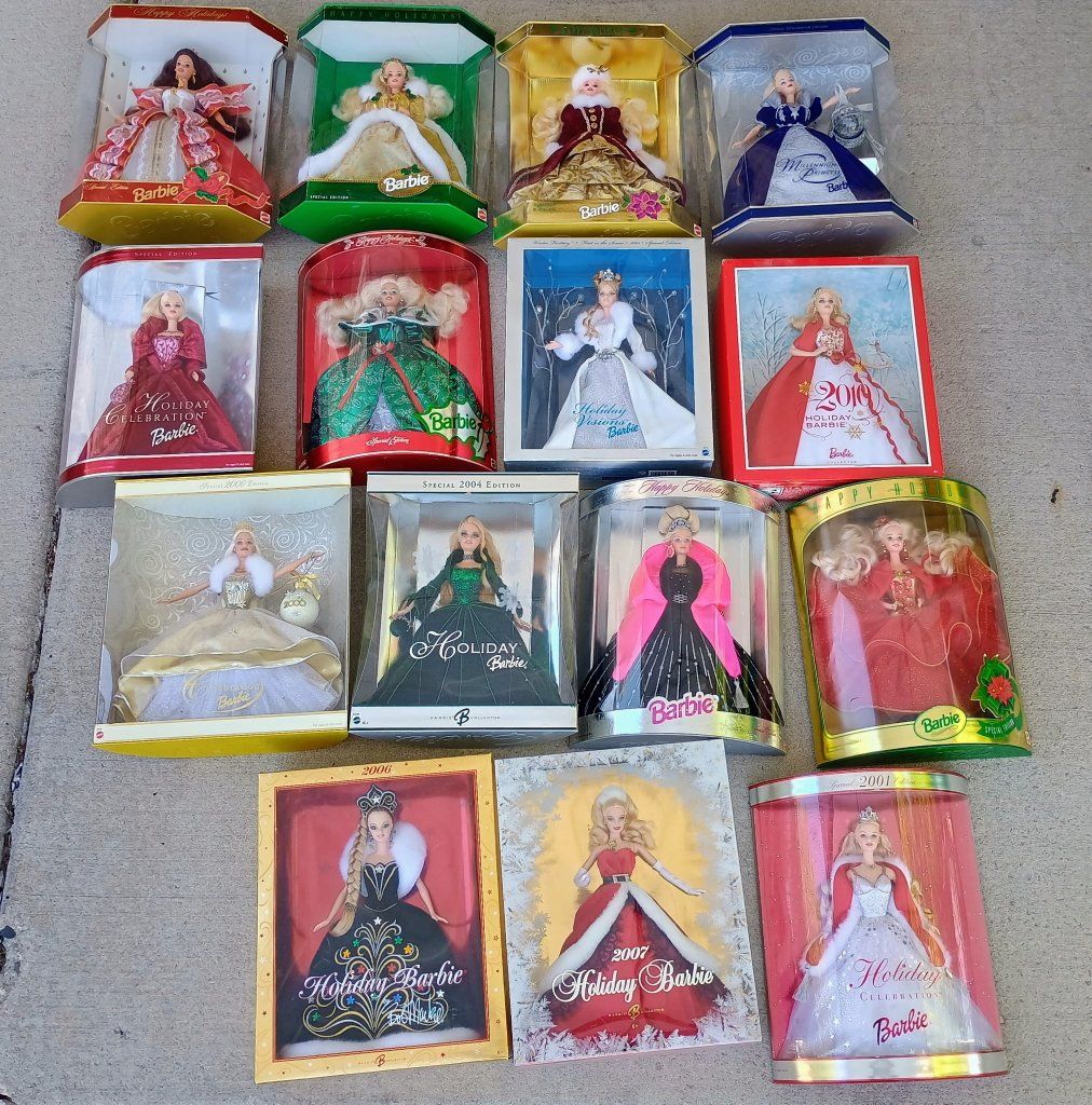 Holiday Barbies