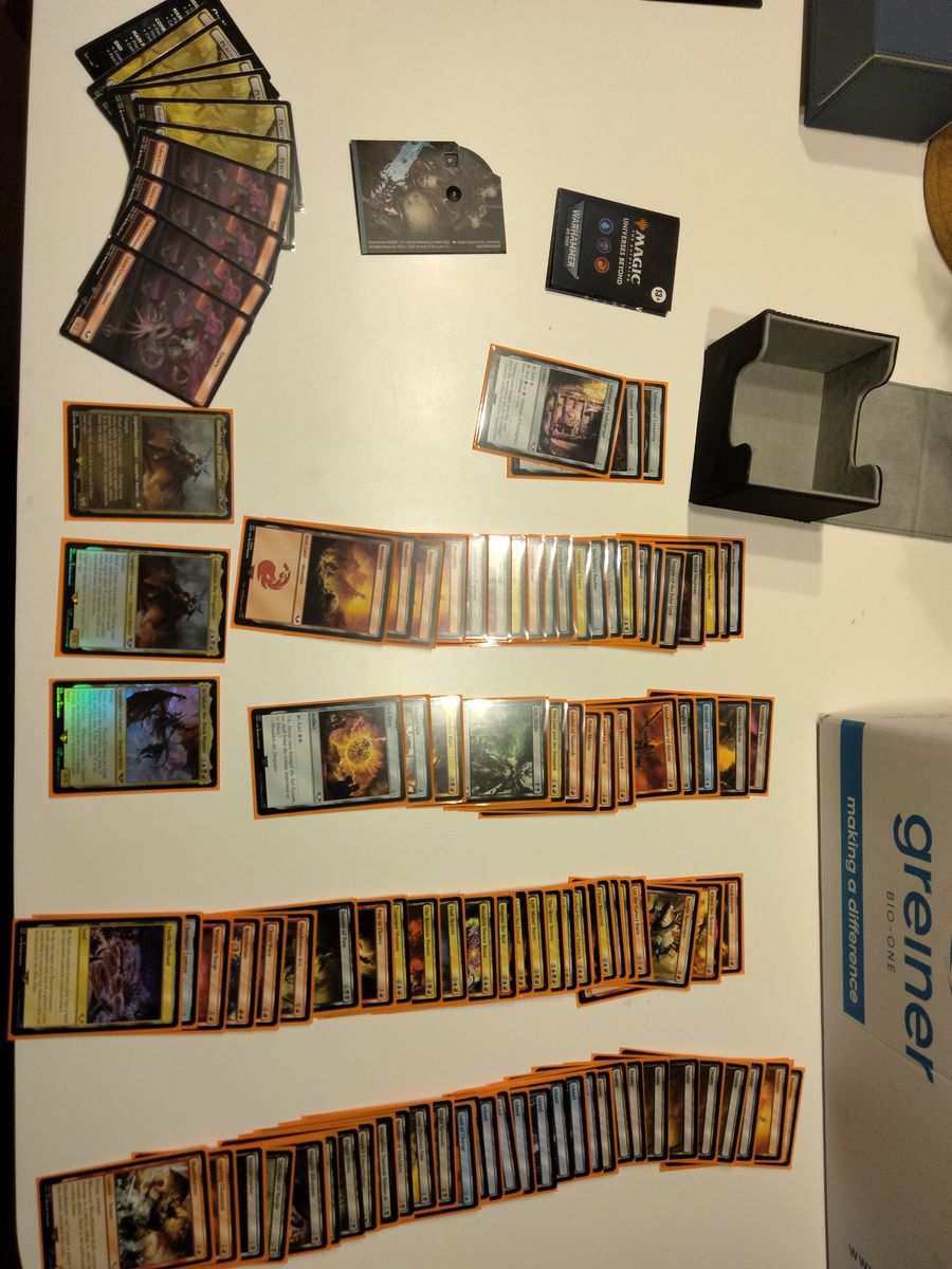 Warhammer 40k Magic the Gathering: Forces of Chaos