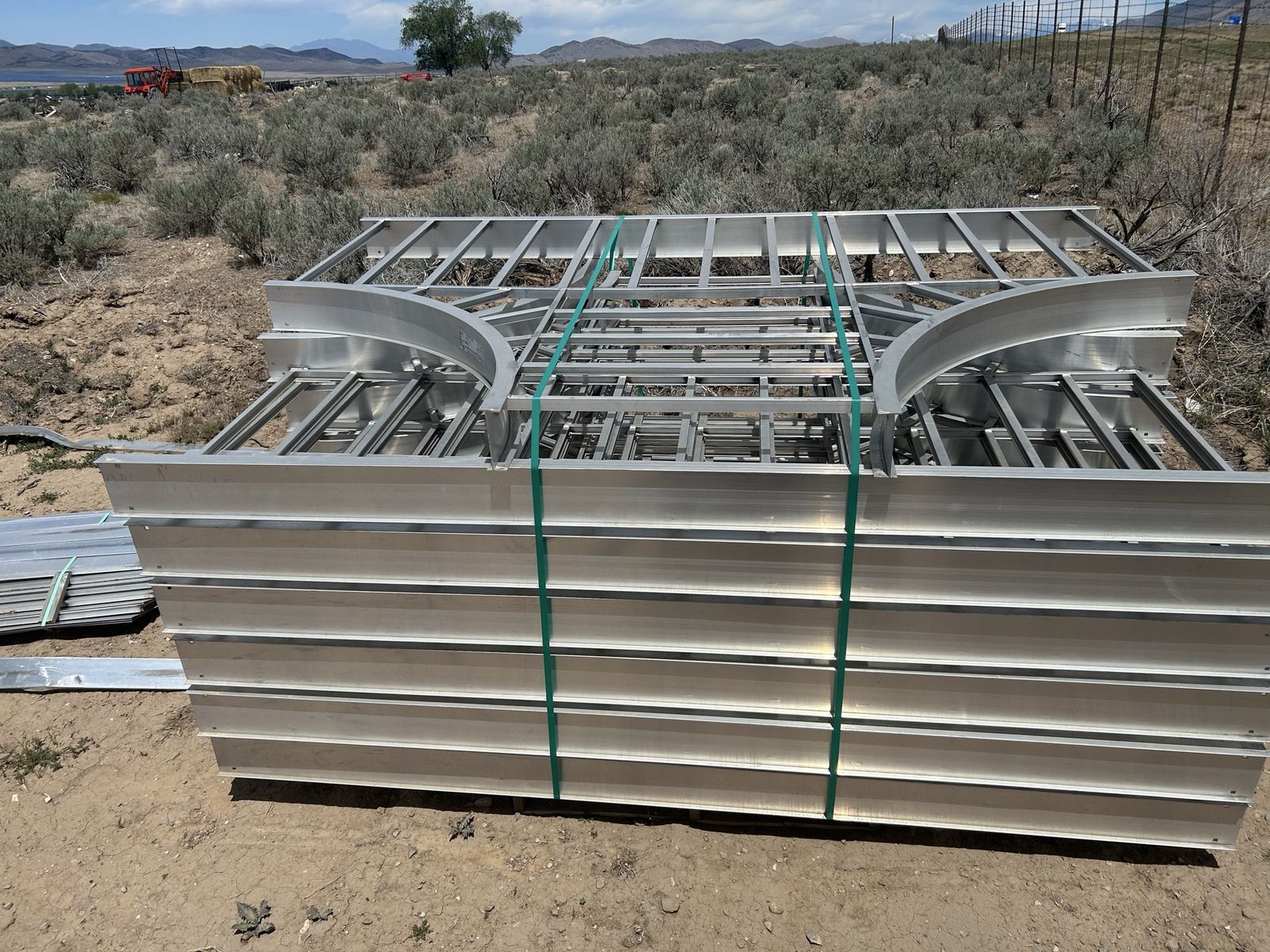 Commercial electrical cable trays