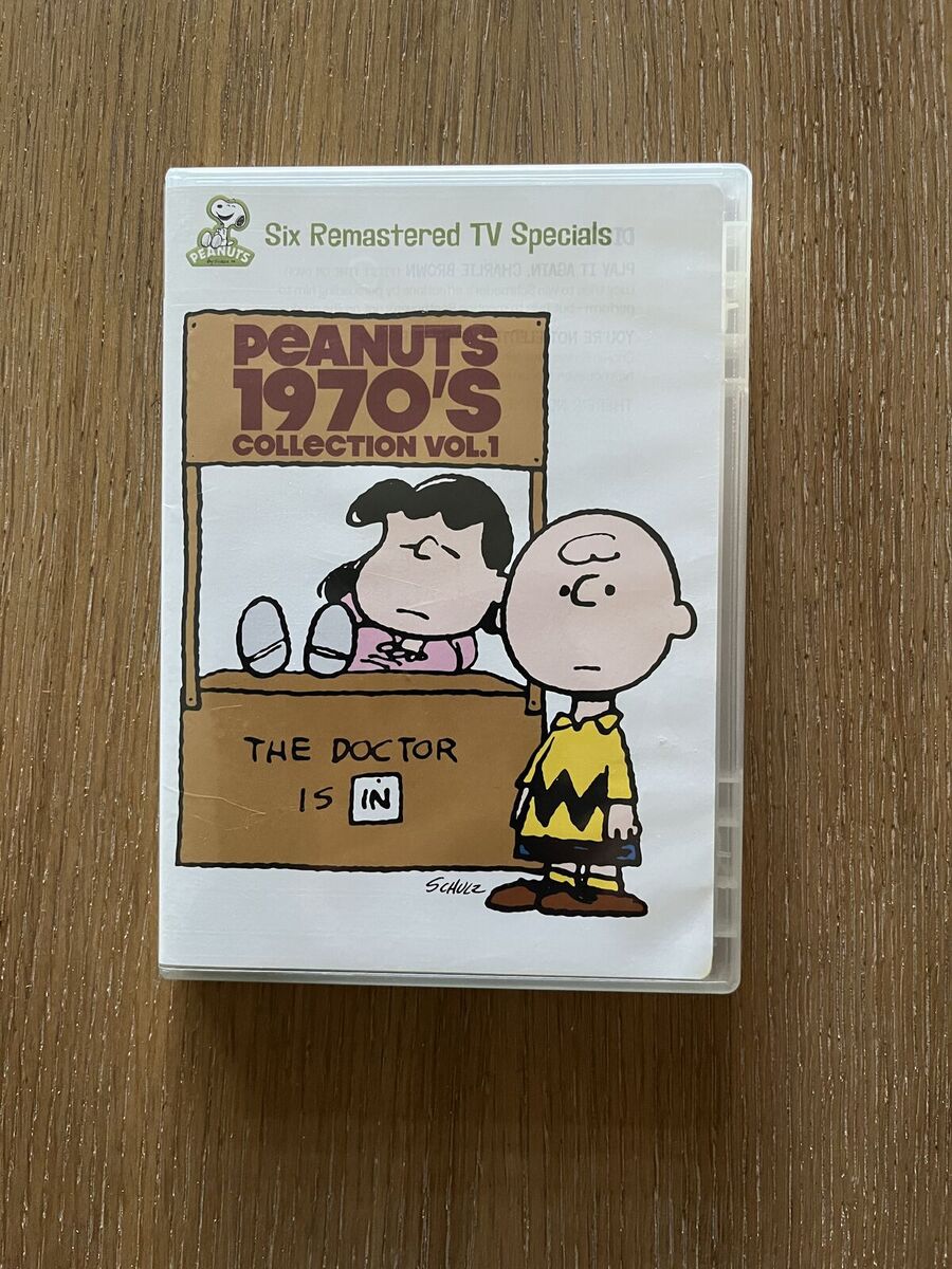 PEANUTS (Snoopy) 1970's Collection Vol. 1 - 2 DVD's