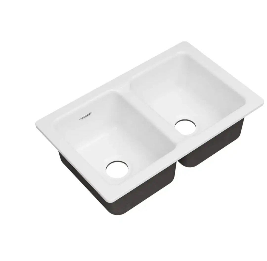 American Standard sink Delancey 30x19 Dou