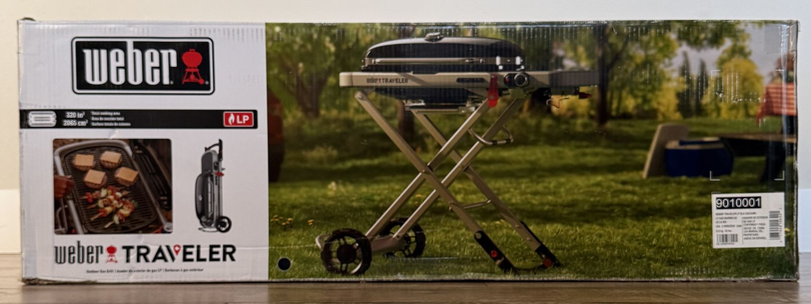 BRAND NEW Weber Traveler Portable Propane Gas Grill