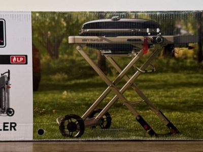 BRAND NEW Weber Traveler Portable Propane Gas Grill