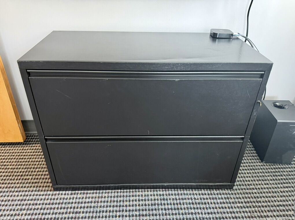 Black Filing Caninets