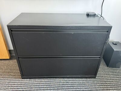 Black Filing Caninets