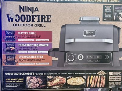 New- Ninja Woodfire Outdoor Grill - New