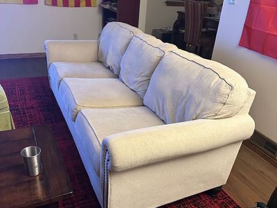 Couch, light tan - $400