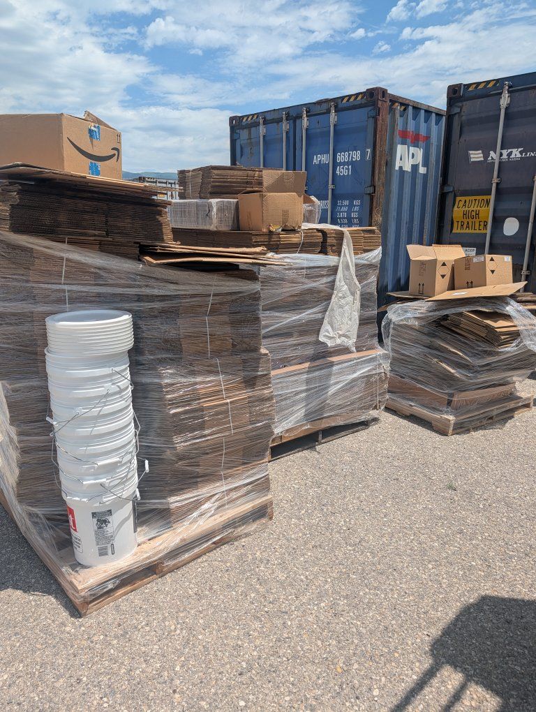 Bulk New Cardboard Boxes 25¢ each. Various Sizes, Ideal for Shipping/Moving/Storage MUST PICK UP IN MT. PLEASANT, UTAH