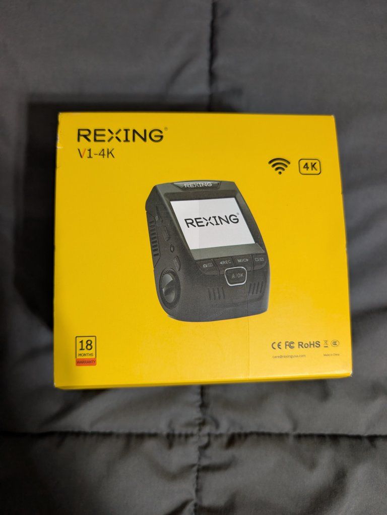 REXING 4K Dash Cam
