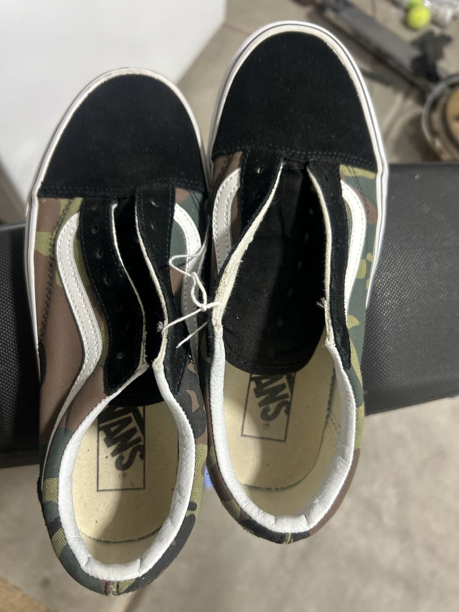 Vans Camo Old School Woodland M 6 W 7.5