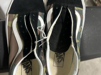 Vans Camo Old School Woodland M 6 W 7.5