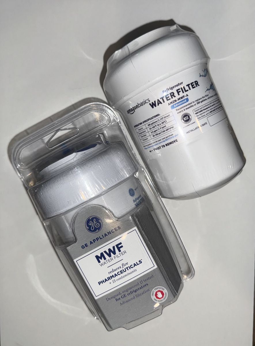 GE MWF & Amazon Basics Refrigerator Water Filter Cartridges - New In Packaging (NIP)