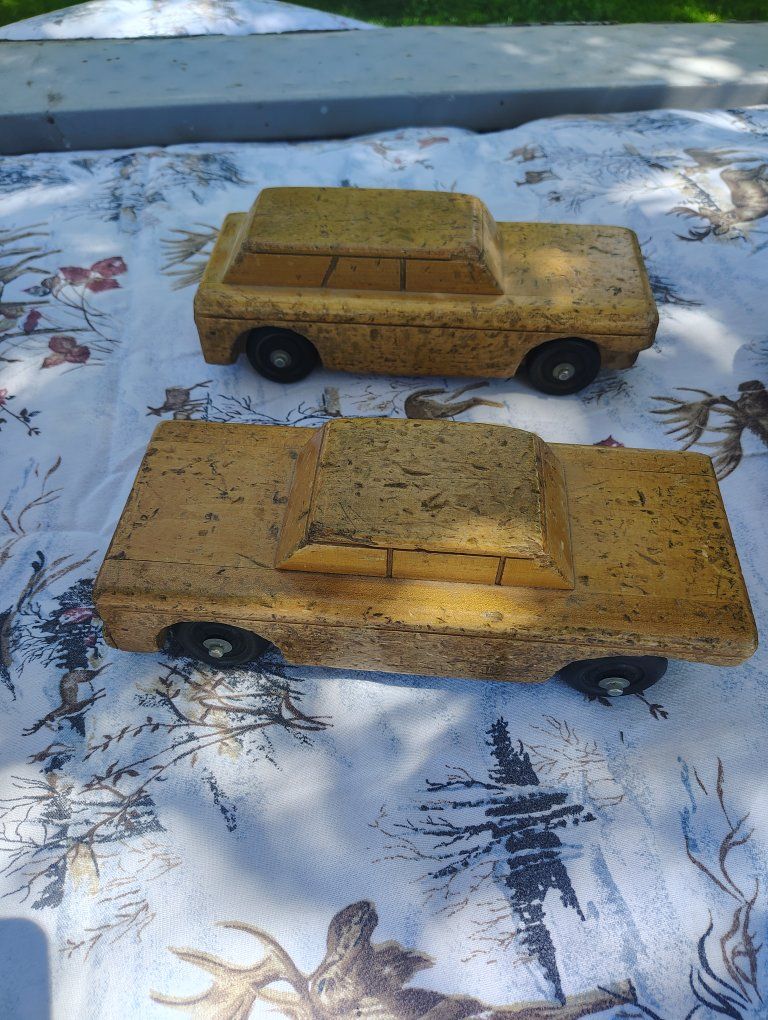 Antique Wood Cars