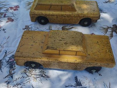 Antique Wood Cars