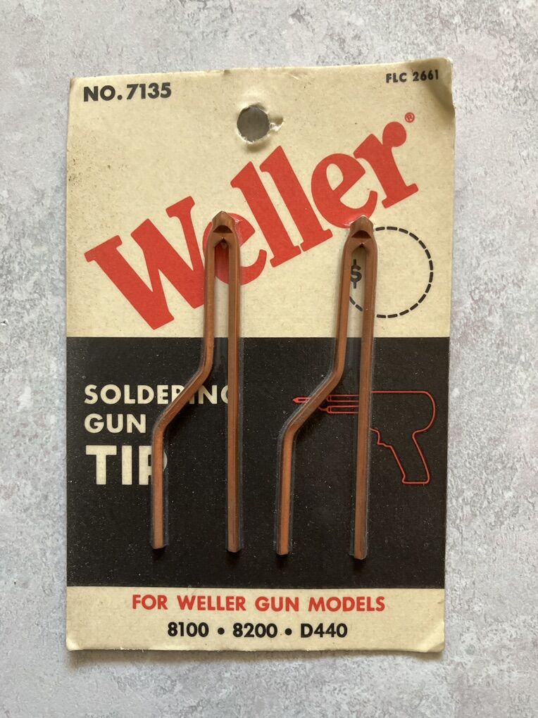 New Weller Soldering Gun Tips