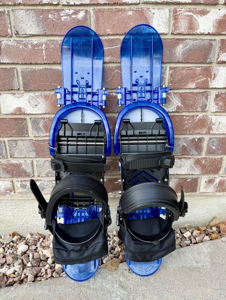 (2) New Shoeboard 2-In-1 Snow Blade Skis Snowshoes