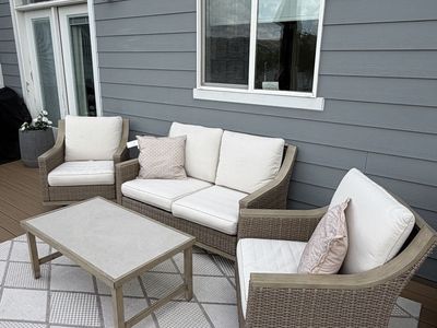 Outdoor patio set