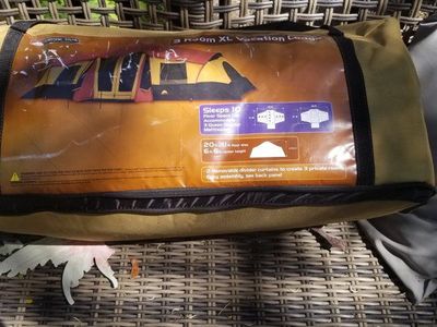 Tent, Ozark 10 person, 3 room