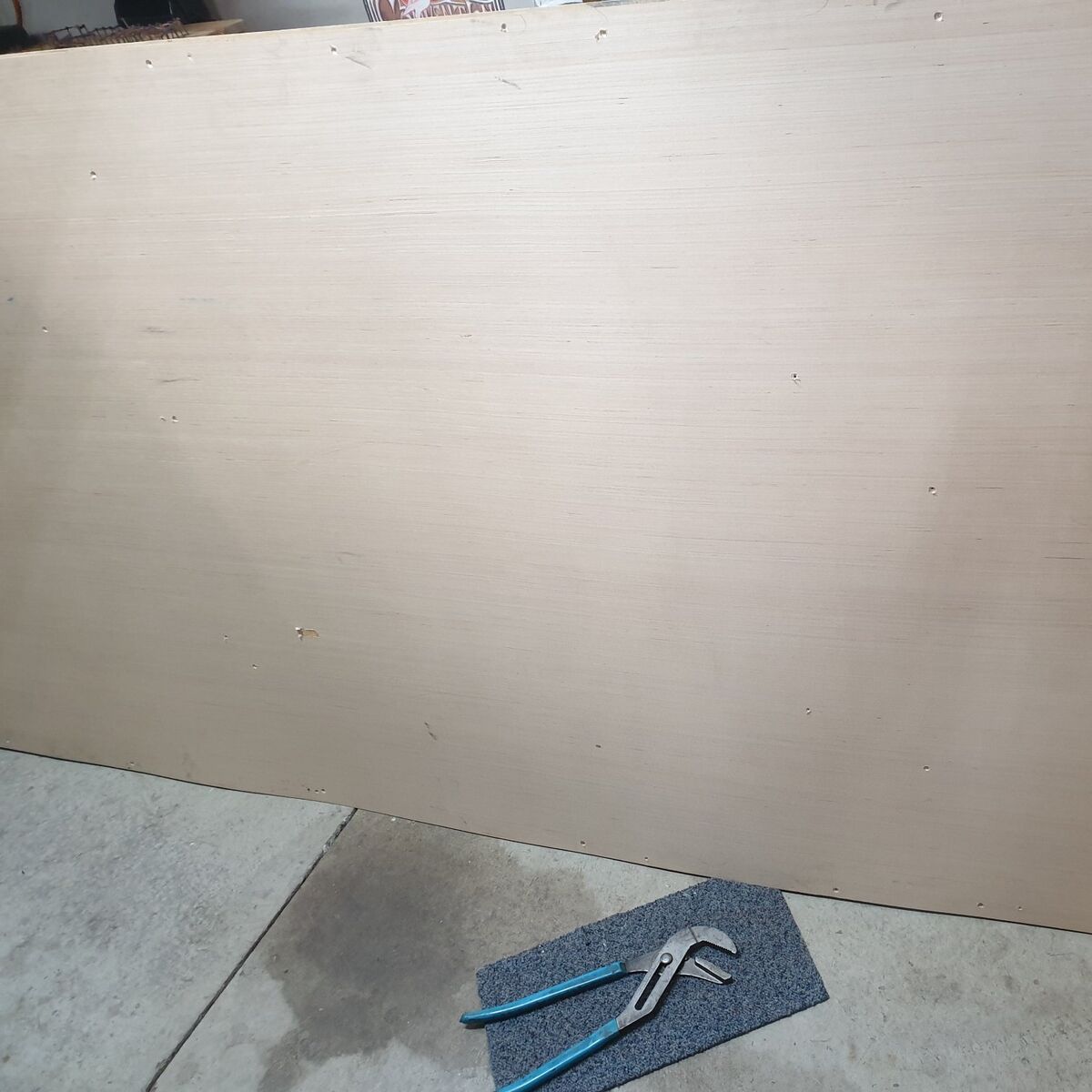 two 4x8  sheets of 1/4 inch paneling 4 sale